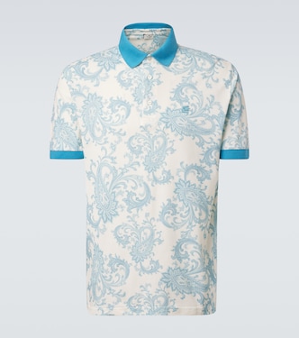 Roma paisley cotton polo shirt | Etro