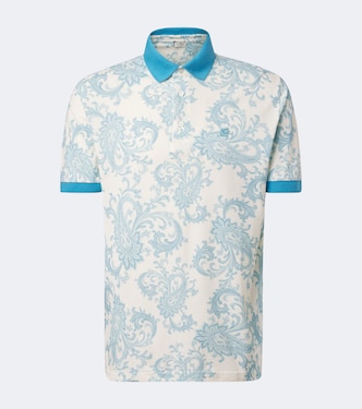 Paisley cotton piqué polo shirt | Etro