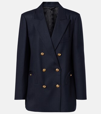 Alcanara Everynight double-breasted virgin wool blazer | Blazé Milano