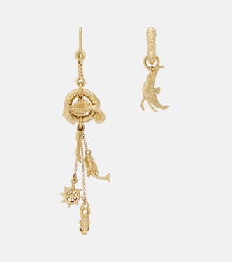 Mismatched Sea drop earrings | Alémais