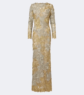 Robe aus Guipure-Spitze | Oscar de la Renta