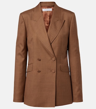 Blazer cruzado Angela en lana y seda | Gabriela Hearst