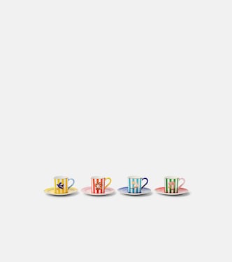 Playa set of 4 porcelain espresso cups | Jonathan Adler