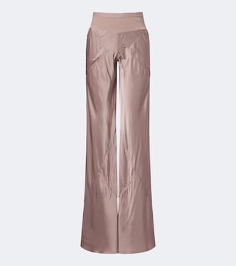Bias satin wide-leg pants | Rick Owens