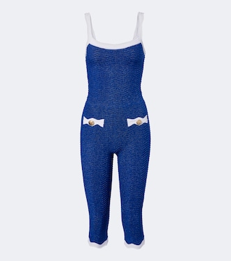 Verene rib-knitted jumpsuit | Retrofête
