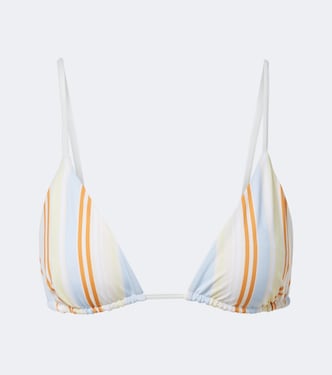 Pernille striped triangle bikini top | SIR