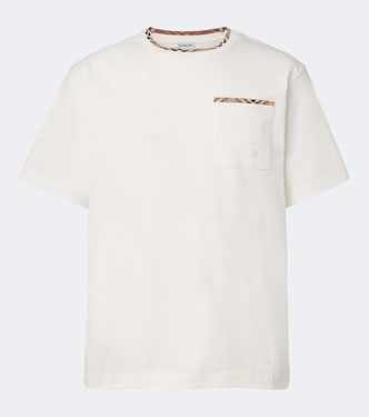 Burberry Check cotton jersey T-shirt | Burberry