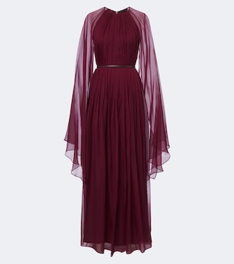 Robe Elegante aus Seidenchiffon | Max Mara