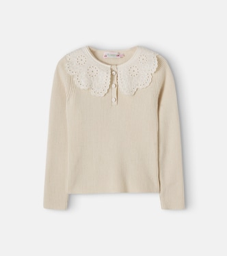 Pull Maud en laine et coton | Bonpoint