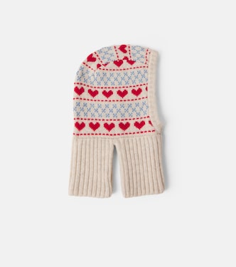 Belou jacquard wool-blend balaclava | Konges Sløjd