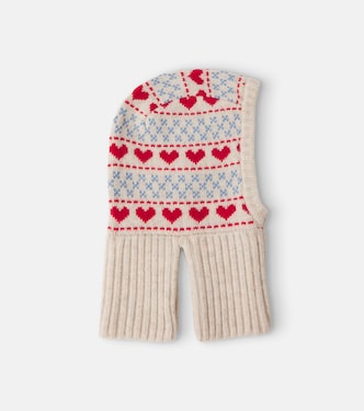 Belou jacquard wool-blend balaclava | Konges Sløjd