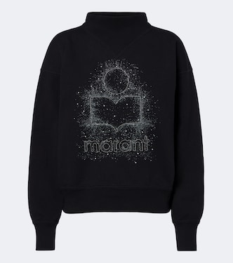 Moby sequined cotton-blend sweatshirt | Marant Etoile