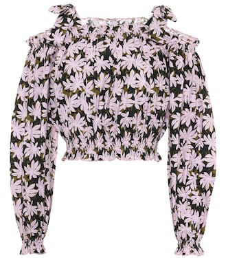 توب كروب من القطن بطبعات Gypsy | Alexandra Miro