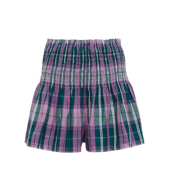 Bayowel shirred cotton shorts | Marant Etoile