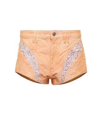 Neida embroidered denim shorts | Isabel Marant