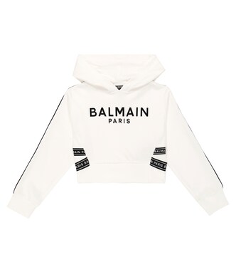 Hoodie aus Baumwoll-Jersey | Balmain Kids