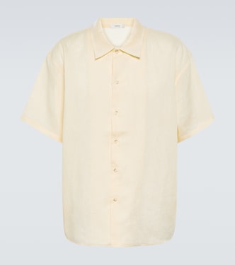 Oversize-Hemd aus Leinen | Commas