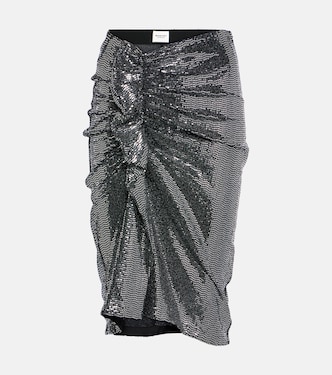 Dolene ruffled sequined tulle skirt | Marant Etoile