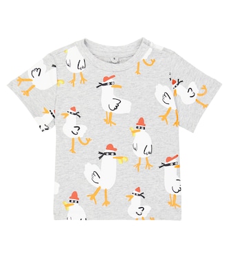 Baby printed cotton jersey T-shirt | Stella McCartney Kids