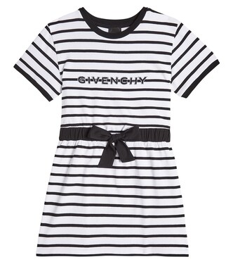Striped cotton dress | Givenchy Kids