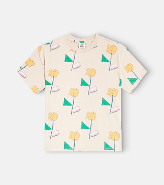 T-shirt Flower en jersey de coton | Jellymallow