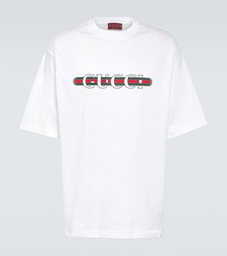 T-Shirt aus Baumwoll-Jersey | Gucci