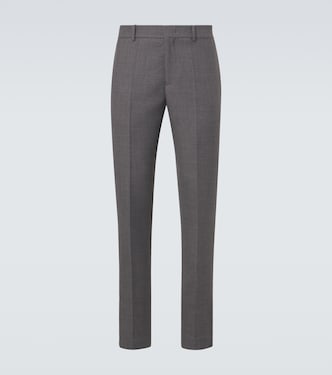 Virgin wool tapered pants | Jil Sander