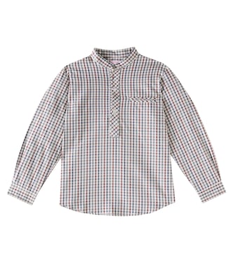 Mateo checked cotton shirt | La Coqueta