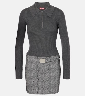 Platt belted minidress | Staud