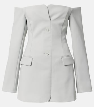 Sandrine 오프숄더 미니드레스 | SIR