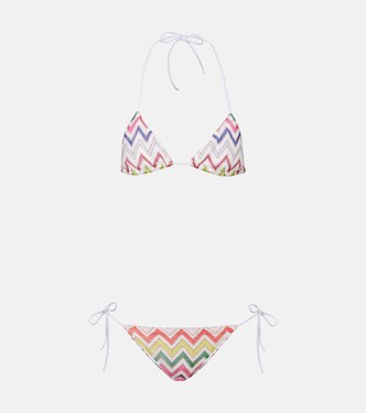 Zigzag lamé bikini | Missoni