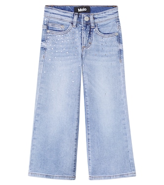 Asta embellished wide-leg jeans | Molo