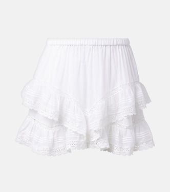 Geana ruffled cotton shorts | Marant Etoile
