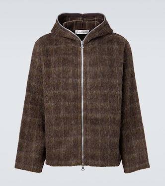 Sweat-shirt à capuche et carreaux | Our Legacy