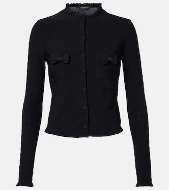 Ruffled cardigan | Balenciaga