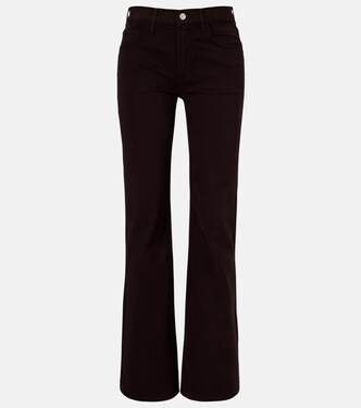 Low-Rise-Hose Genova aus Twill | Citizens of Humanity