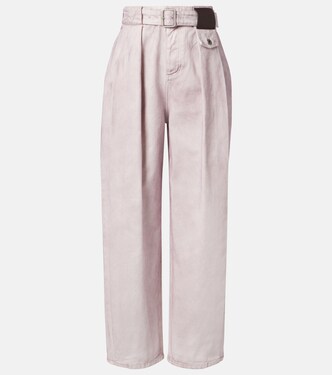 Belted wide-leg jeans  | Loewe