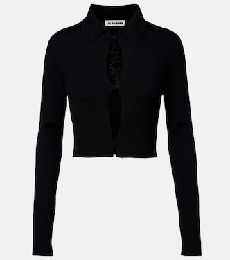Virgin wool cardigan | Jil Sander