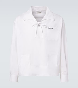 Longsleeve aus Baumwollpopeline | Bode