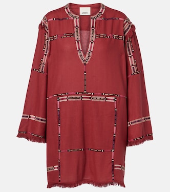 Bestickte Tunika Freya aus Seide | Isabel Marant