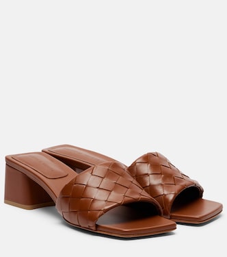 Mules Parco Intrecciato in pelle | Bottega Veneta
