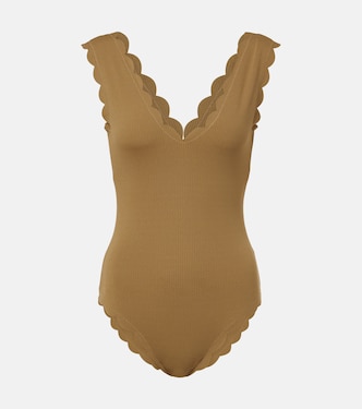 Maillot de bain festonné Charleston | Marysia