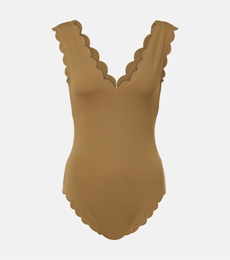 Charleston scalloped swimsuit | Marysia