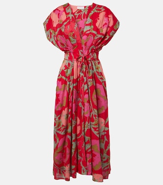 Robe Leilani en coton à imprimé | Velvet