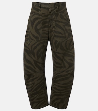 Shon cropped barrel-leg jeans | Nili Lotan