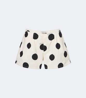 Amelo polka-dot cotton shorts | Jacquemus