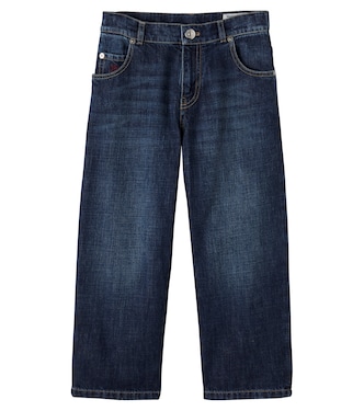 Wide-leg jeans | Brunello Cucinelli Kids