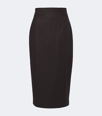 Camel hair pencil skirt | Max Mara