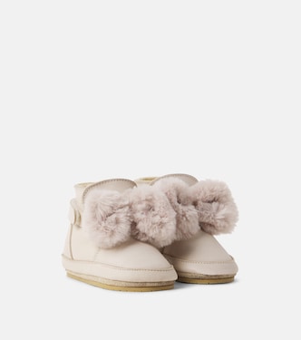 Baby Amrini leather booties | Donsje