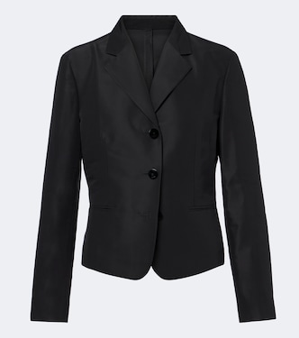Silk faille jacket | Gucci